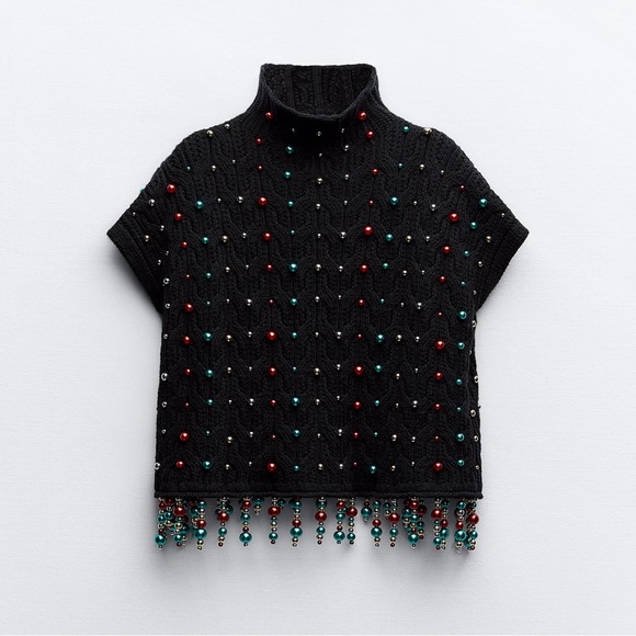 Pearl fringe sweater - Picture 5 of 7